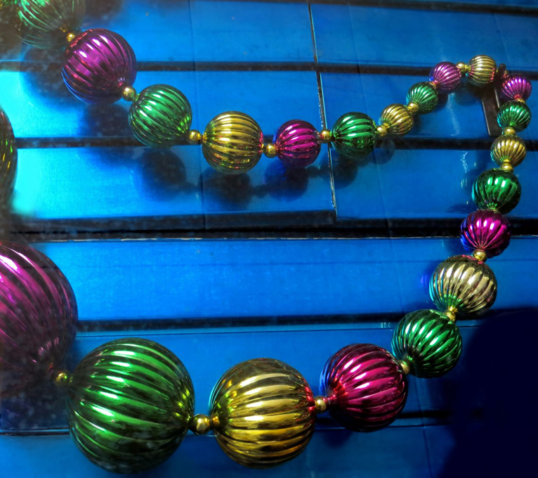 a colorful necklace with beads on it at The  Sutton